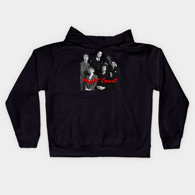 Night Court Kids Hoodie by hauntedjack